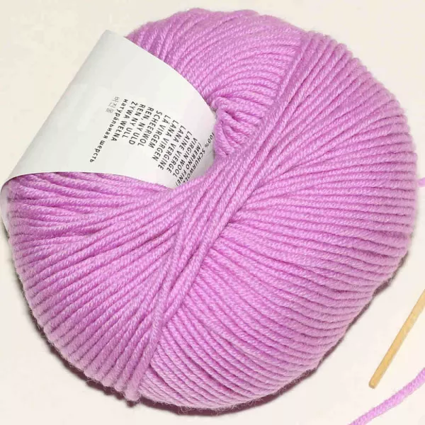 Rosa dunkel Merino 120