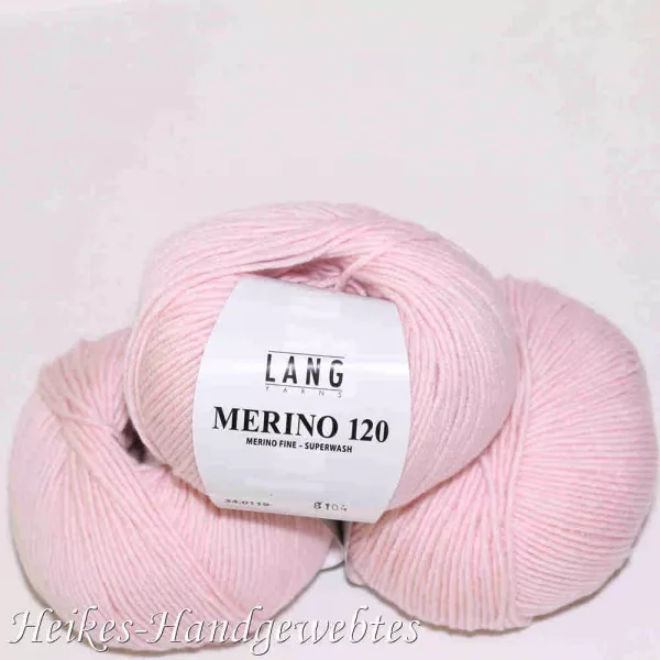 Rosa hell Merino 120