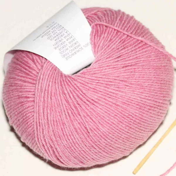 Rosa mélange Merino 150