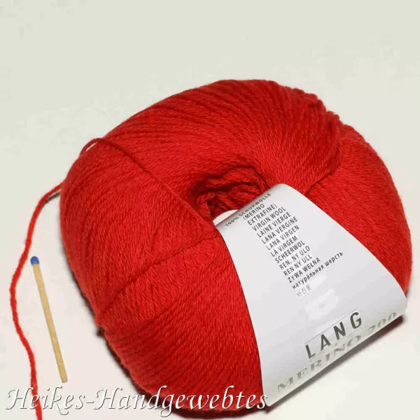 Rot Merino 200 Bebe