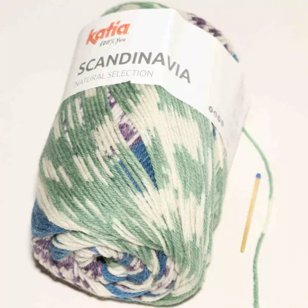 Scandinavia Grün-Lila-Grünblau