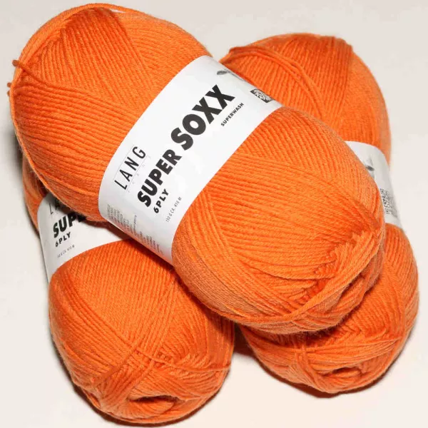 SuperSoxx 6fach Orange