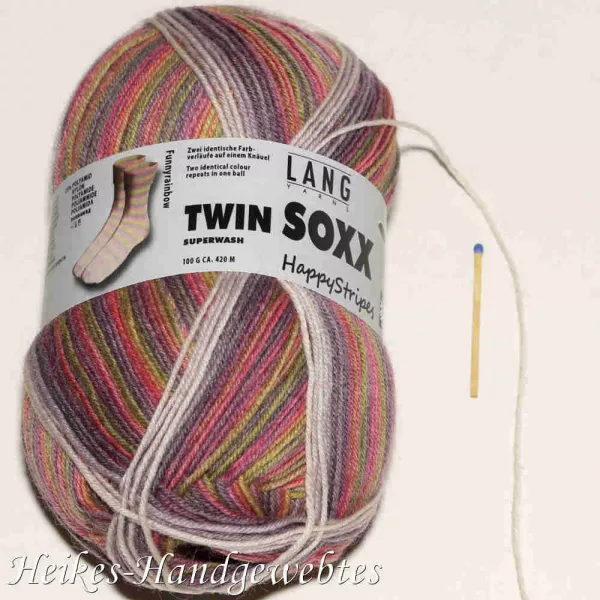 Twin Soxx 4-fach HappyStripes Funnyrainbow