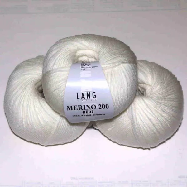 Weiß Merino 200 Bebe