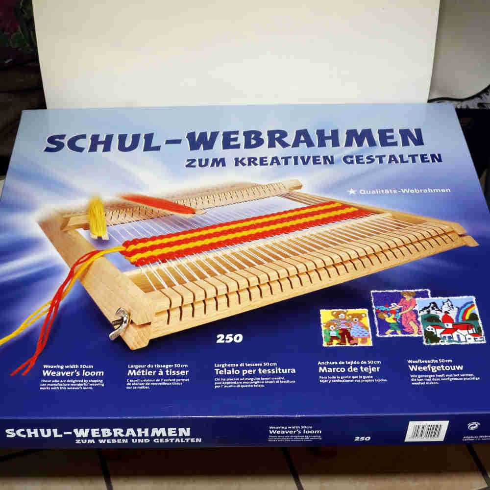 Webrahmen 30cm Webbreite made in Germany Schulwebrahmen 