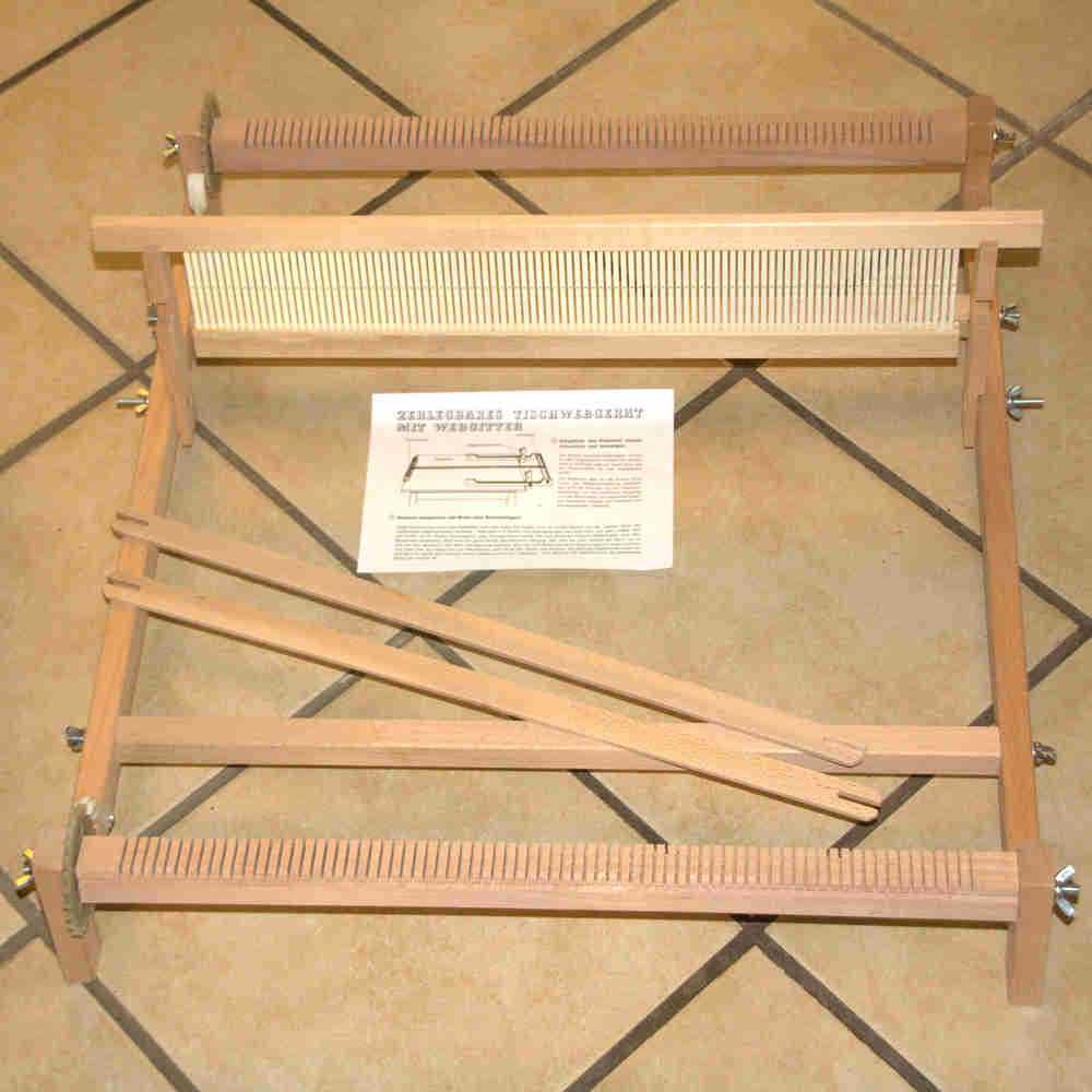 Schul-Webrahmen aus Holz 15 cm Webbreite 24x18 cm NEU beluga 438500 