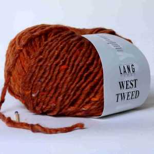 Orange West Tweed