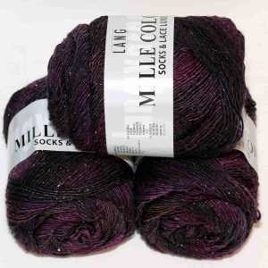 Mille Colori Socks & Lace Luxe Burgund