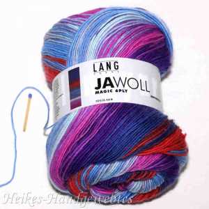 Jawoll Magic 6-fach Blau-Pink-Orange