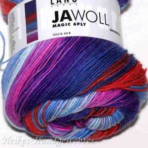 Jawoll Magic 6-fach Blau-Pink-Orange