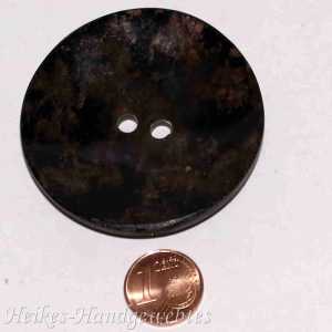 Kokosnuss-Knopf rund lackiert 50mm