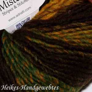 Mistero Stripes & Stitches Orange-Yellow-Green stripes