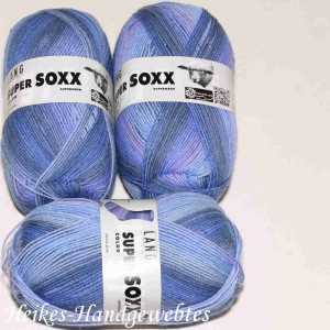 Super Soxx Color 4-fach Blau