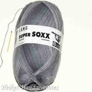 Super Soxx Color 4-fach Grau