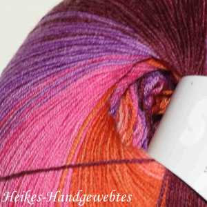 Merino 400 Lace Color Lila-Lachs-Rosa