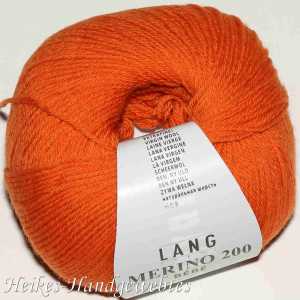 Orange Merino 200 Bebe