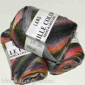 Mille Colori Socks & Lace Luxe Grau-Melone