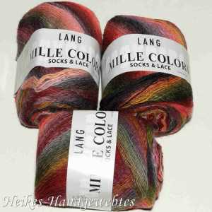 Mille Colori Socks & Lace Rot-Lachs