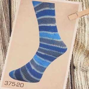Mally Socks 375/20 Blau