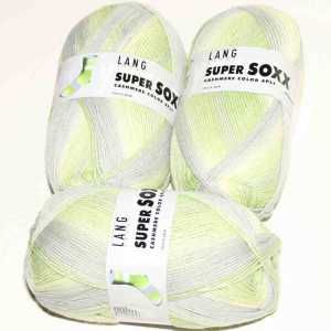 Super Soxx Cashmere Color Grün-Beige