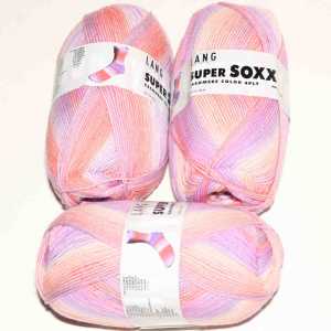 Super Soxx Cashmere Color Rosa-Violett