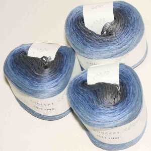 Soft Lino Blau-Grau