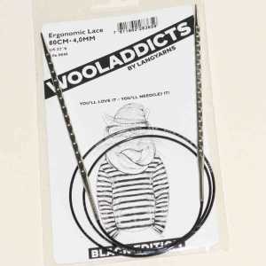 Stricknadeln addiNovel Nr. 4 Seil - Black Edition Wooladdicts