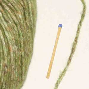Cotton-Merino Tweed Grn
