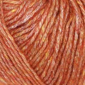 Cotton-Merino Tweed Rotorange