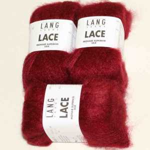 Lace Weinrot