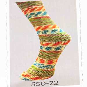 Mally Socks 550/22 - Bunt