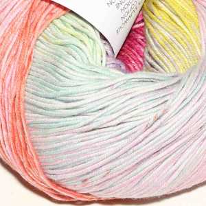 Baby Cotton Color Gelb-Violett-Trkis