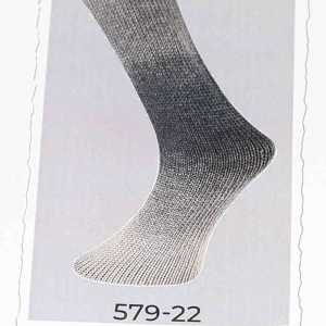 Lungauer Sockenwolle Seide 6-fach 579-22 Grau