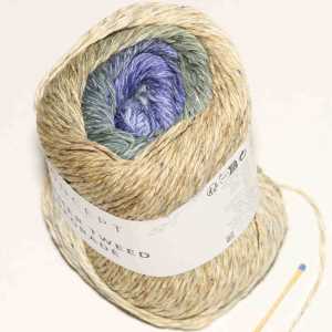 Summer Tweed Degrad Blau-Braun-Grn