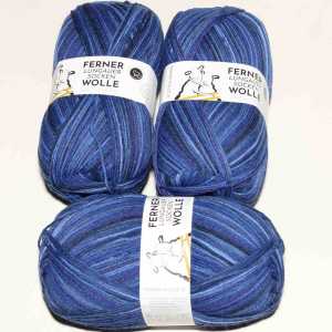Lungauer Sockenwolle 6fach 653/23 Blau