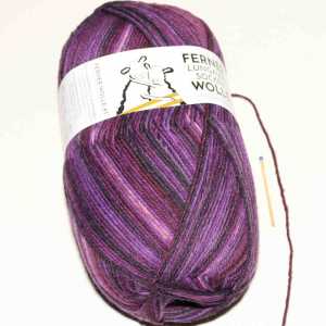 Lungauer Sockenwolle 6fach 650/23 Violett