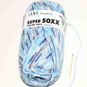 Gemstones Aquamarine SuperSoxx Color 4fach