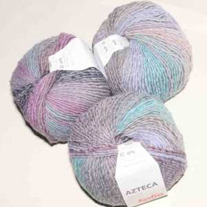 Azteca Pastell-Violett-Grün