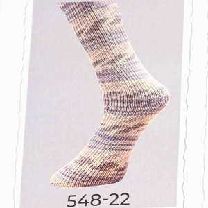 Mally Socks 548/22 - Lila-Natur