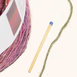 Mille Colori Socks & Lace Luxe Bordeaux-Dunkelgrn-Lachs