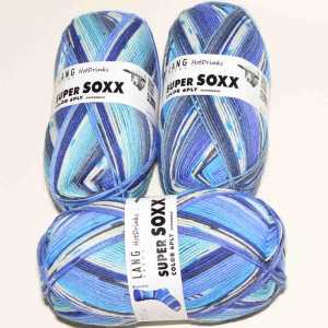 SuperSoxx Color 6fach Blue Latte