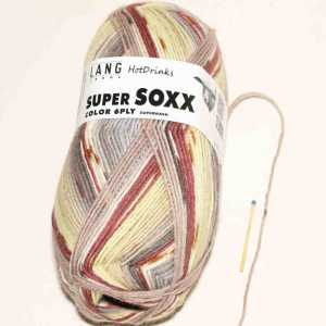 SuperSoxx Color 6fach Latte Macchiato