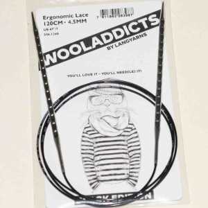 Stricknadeln addiNovel 4.5 Seil 60cm Black Edition Wooladdicts