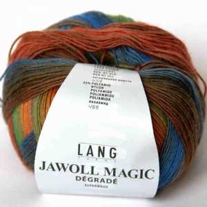 Jawoll Magic Dégradé Orange-Grün-Blau-Braun